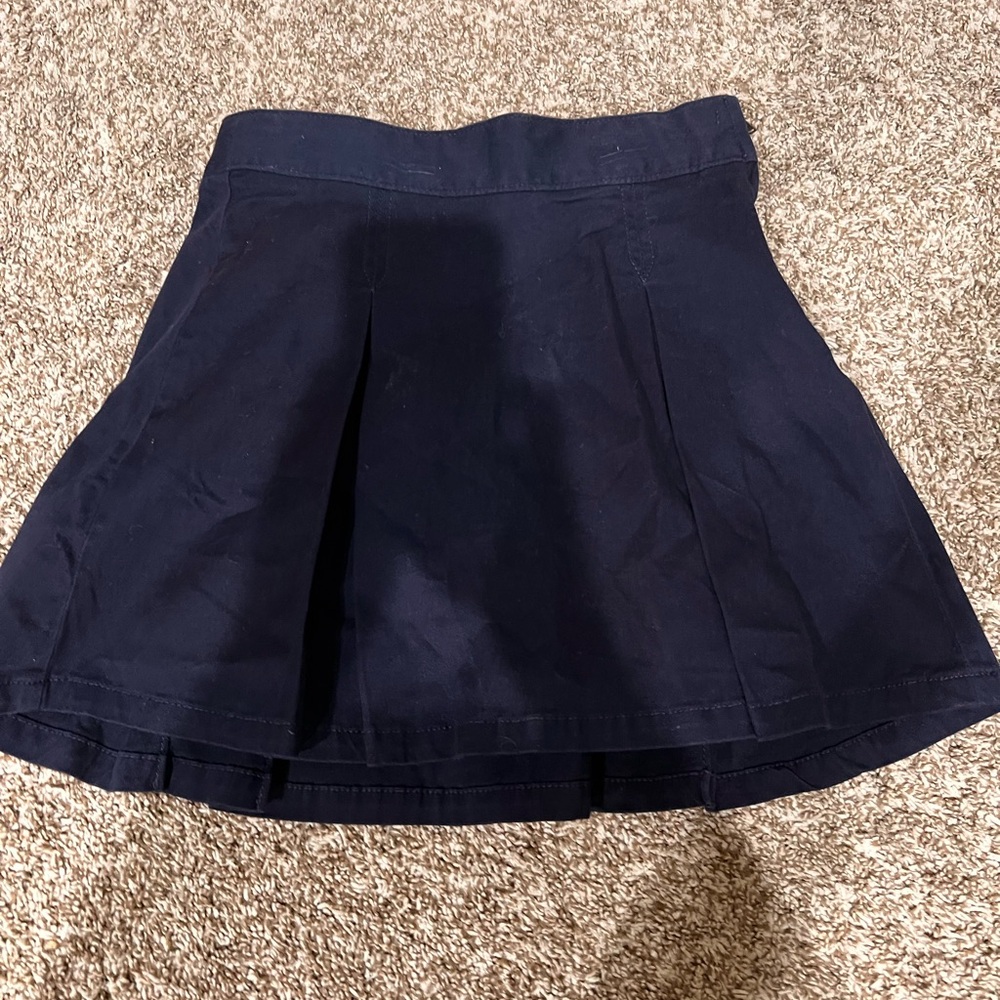 GAP Blue Uniform Girl Skirt